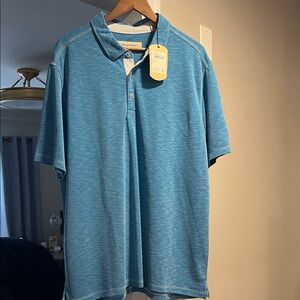 Tommy Bahama Light Blue Polo Shirt